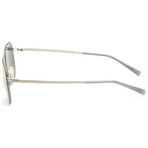 Maui Jim // Sharks Cove Men's MJ0605S-001// Silver + Neutral Gray Gradient