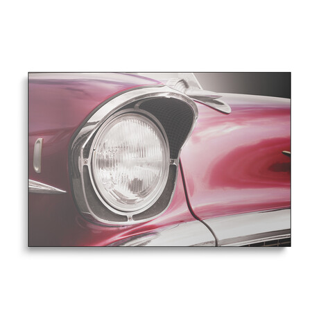 American Classic Car Bel Air 1957 Headlight by Beate Gube