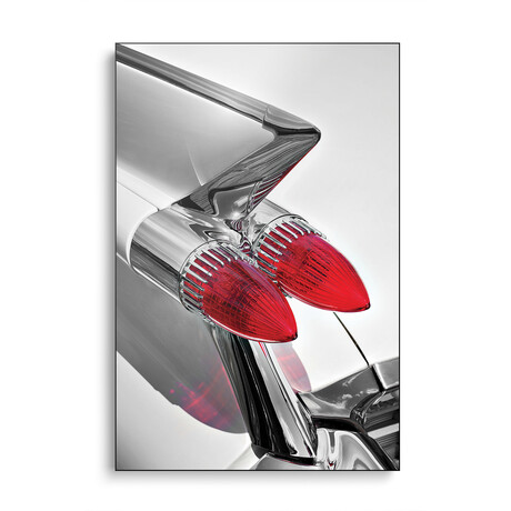 American Classic Car Sedan Deville 1959 Tail Fin Abstract by Beate Gube