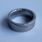 Damascus Band // 4mm Width (6)