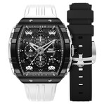 Nubeo Magellan Chronograph Space Invaders Limited Edition Quartz // NB-6024-SI-09