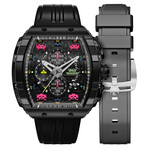 Nubeo Magellan Chronograph Space Invaders Limited Edition Quartz // NB-6024-SI-08