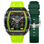 Nubeo Magellan Chronograph Space Invaders Limited Edition Quartz // NB-6024-SI-05