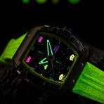 Nubeo Magellan Chronograph Space Invaders Limited Edition Quartz // NB-6024-SI-05