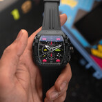 Nubeo Magellan Chronograph Space Invaders Limited Edition Quartz // NB-6024-SI-08