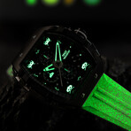 Nubeo Magellan Chronograph Space Invaders Limited Edition Quartz // NB-6024-SI-09