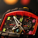 Nubeo Magellan Chronograph Space Invaders Limited Edition Quartz // NB-6024-SI-06