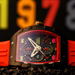 Nubeo Magellan Chronograph Space Invaders Limited Edition Quartz // NB-6024-SI-06