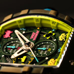 Nubeo Magellan Chronograph Space Invaders Limited Edition Quartz // NB-6024-SI-05