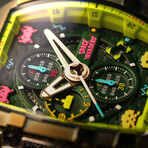 Nubeo Magellan Chronograph Space Invaders Limited Edition Quartz // NB-6024-SI-05