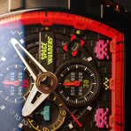 Nubeo Magellan Chronograph Space Invaders Limited Edition Quartz // NB-6024-SI-06