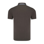 Embroidered Logo Polo Shirt // Khaki (S)