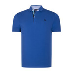 Embroidered Logo Polo Shirt // Sax (S)