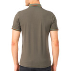 Tipped Polo Shirt // Khaki (S)