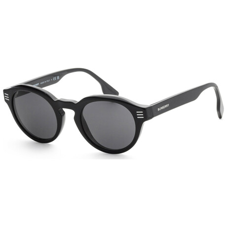 Burberry // Men's // BE4404-300187-50 // Black + Dark Gray
