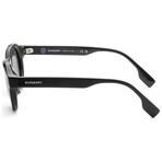 Burberry // Men's // BE4404-300187-50 // Black + Dark Gray