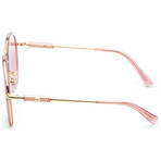 Versace // Unisex // VE2260-100284-60 // Transparent Pink + Pink