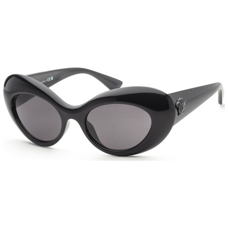 Versace // Women's // VE4456U-GB1-87-52 // Black + Dark Gray