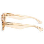 Burberry // Women's // BE4425U-40635A-55 // Brown + Light Brown Mirror Flash Gold