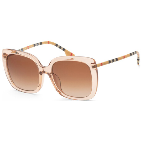Burberry // Women's // Penelope BE4323F-400613 // Transparent Pink + Brown Gradient