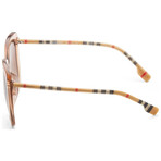 Burberry // Women's // Penelope BE4323F-400613 // Transparent Pink + Brown Gradient