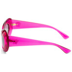 Versace // Women's // VE4456U-533487-52 // Pink Transparent + Dark Gray