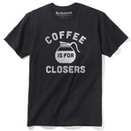 Coffee Is For Closers T-Shirt // Black (3XL)