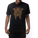 Pig Benis T-Shirt // Black (XL)