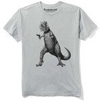 Deadliest Predator T-Shirt // Silver (3XL)