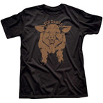 Pig Benis T-Shirt // Black (XL)