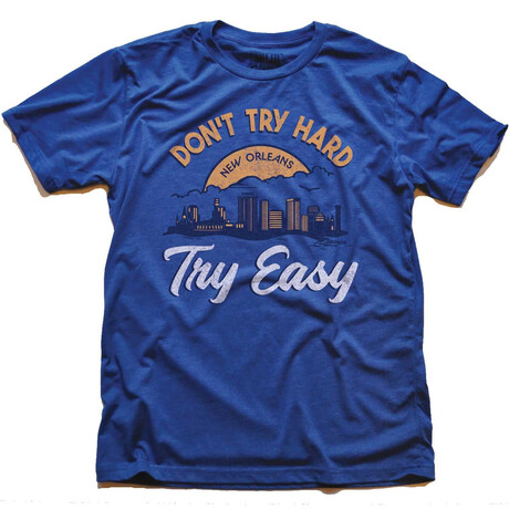 Try Big Easy T-Shirt // Royal (S)