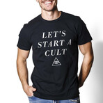 Let's Start A Cult T-Shirt // Black (L)