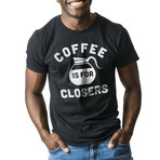 Coffee Is For Closers T-Shirt // Black (3XL)