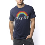 Gay Af T-Shirt // Navy Heather (2XL)