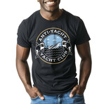 Anti-Yacht Yacht Club T-Shirt // Black (S)