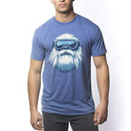 Yeti Skier T-Shirt // Royal Heather (XL)