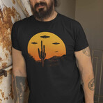 Ufo Country T-Shirt // Black (2XL)