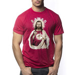 R-Amen T-Shirt // Red (L)
