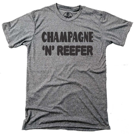 Champagne & Reefer T-Shirt // Grey Heather (S)