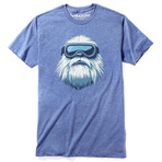 Yeti Skier T-Shirt // Royal Heather (XL)
