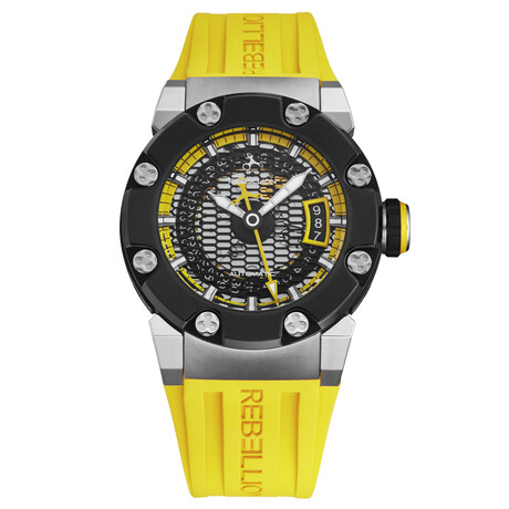 Rebellion Predator S Automatic // RB.PRS.3H.TITB.YW