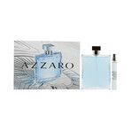 Men's Fragrance // Azzaro // Chrome Set // EDT Spray + EDT Mini Spray // 6.7 oz + 0.33 oz