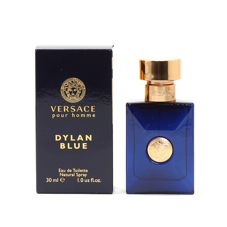 Men's Fragrance // Versace // Dylan Blue Pour Homme EDT Spray // 1 oz