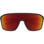 Smith // Boomtown ChromaPop Polarized Sunglasses // Matte Black + Chroma Pop Red Mirror