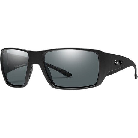 Smith // Guide's Choice XL ChromaPop Polarized Sunglasses // Matte Black + Chroma Pop Polarized Gray