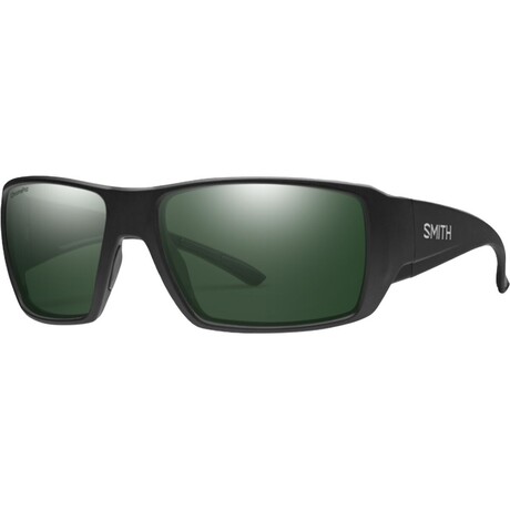 Smith // Guide's Choice XL ChromaPop Polarized Sunglasses // Matte Black + Chroma Pop Polarized Gray Green