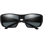 Smith // Guide's Choice XL ChromaPop Polarized Sunglasses // Matte Black + Chroma Pop Polarized Gray