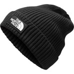 The North Face // Logo Box Cuffed Beanie // Black