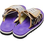 Suicoke // DAO-2AB Sandal // Brown + Purple (Mens 4.0/Womens 6.0)