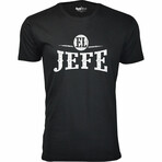 EL JEFE T-Shirt // Black (2XL)